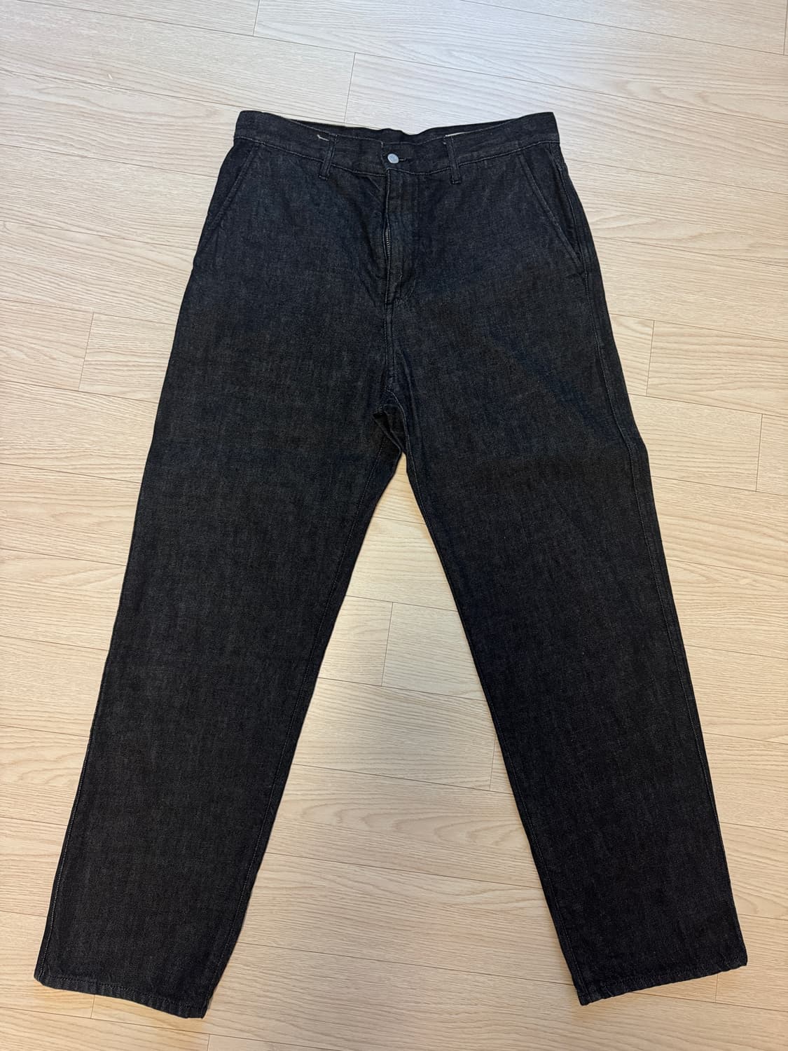 포터리 원워시드 컴포트 데님 블랙 2 상품이미지2