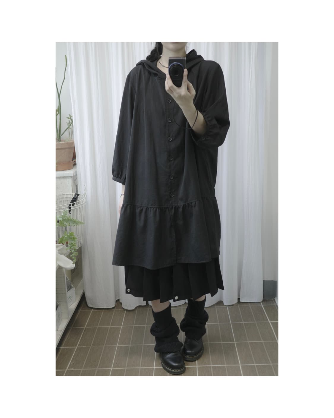 Hooded cancan dress 상품이미지4