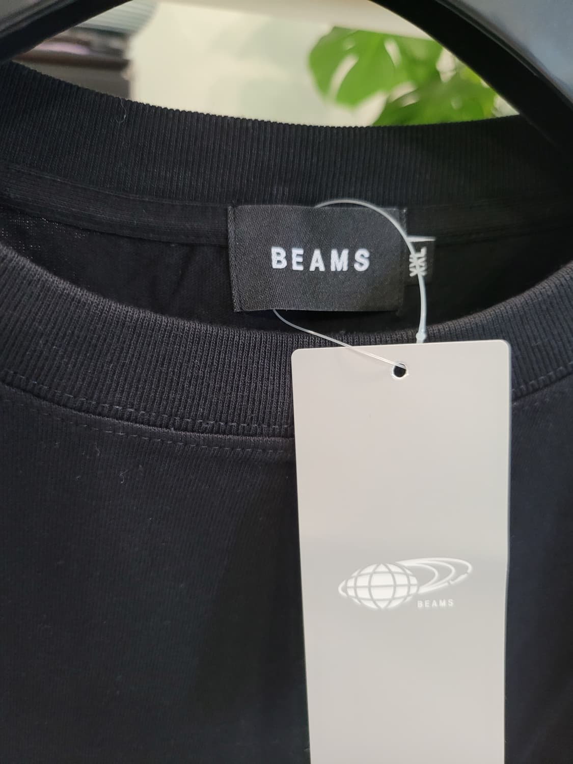 📌 [새상품] BEAMS 빔즈 로고 반팔 티셔츠 (브라운 화이트 블랙) 상품이미지6