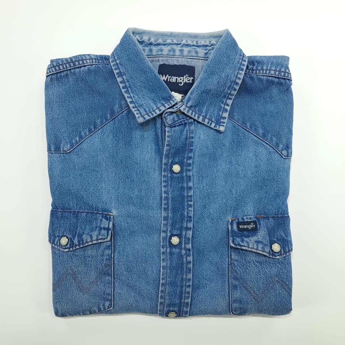 CN782 XL 랭글러 클래식 웨스턴 데님 긴팔 셔츠 남방 상품이미지7