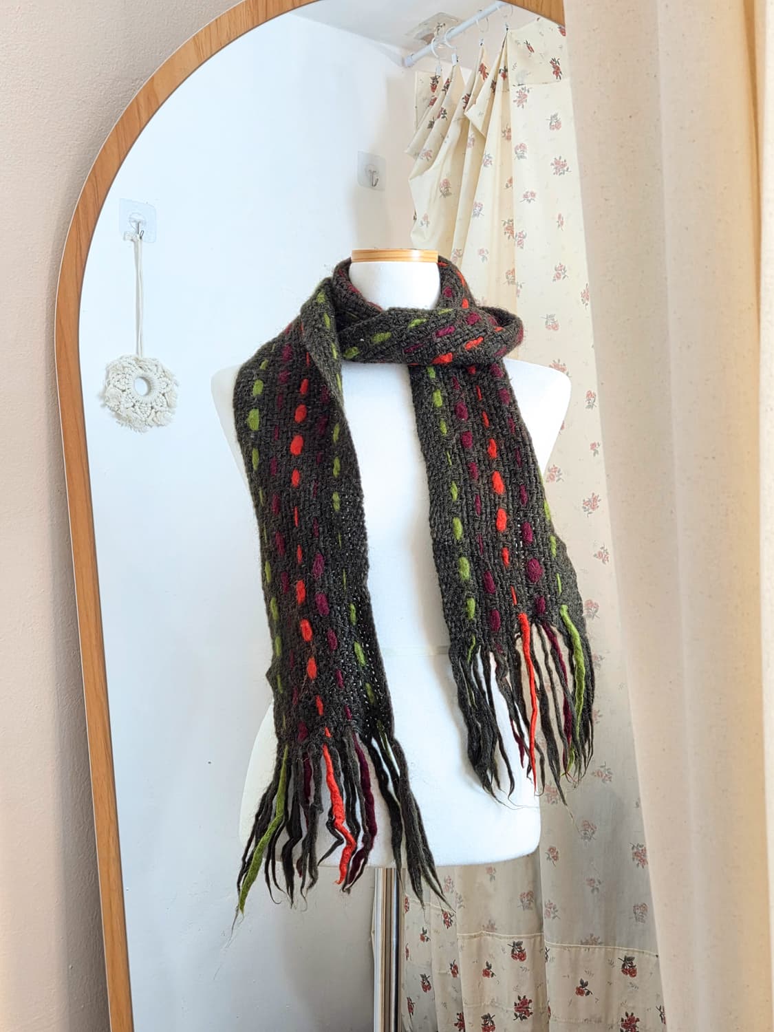 히피 무드 머플러 상품이미지1