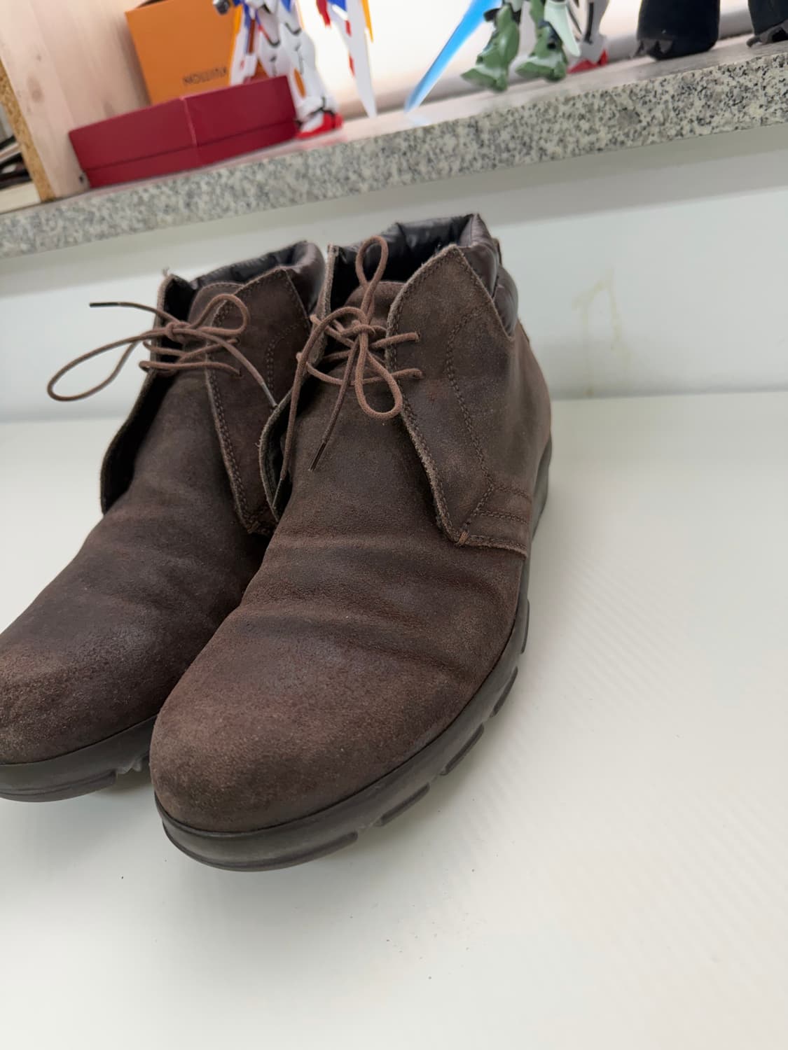 정품) 몽클레어 남성 스웨이드 부츠 워커 42 상품이미지2