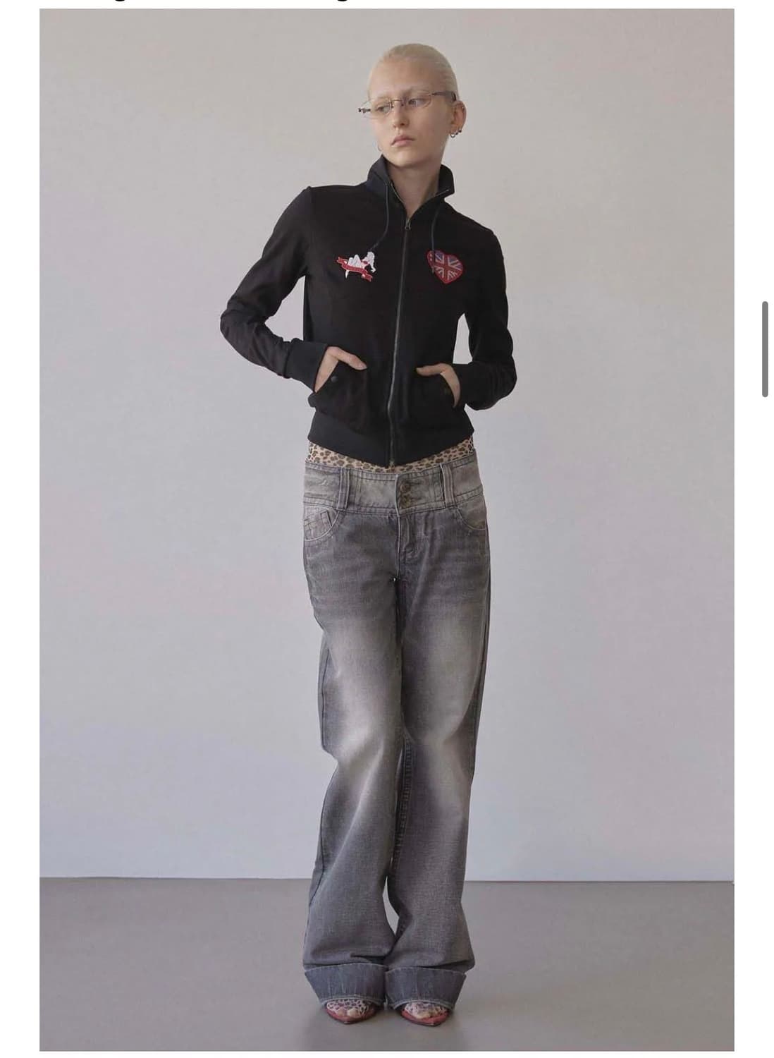 스컬프터Sculptor 유니온 잭 엔지니어드 데님 상품이미지2