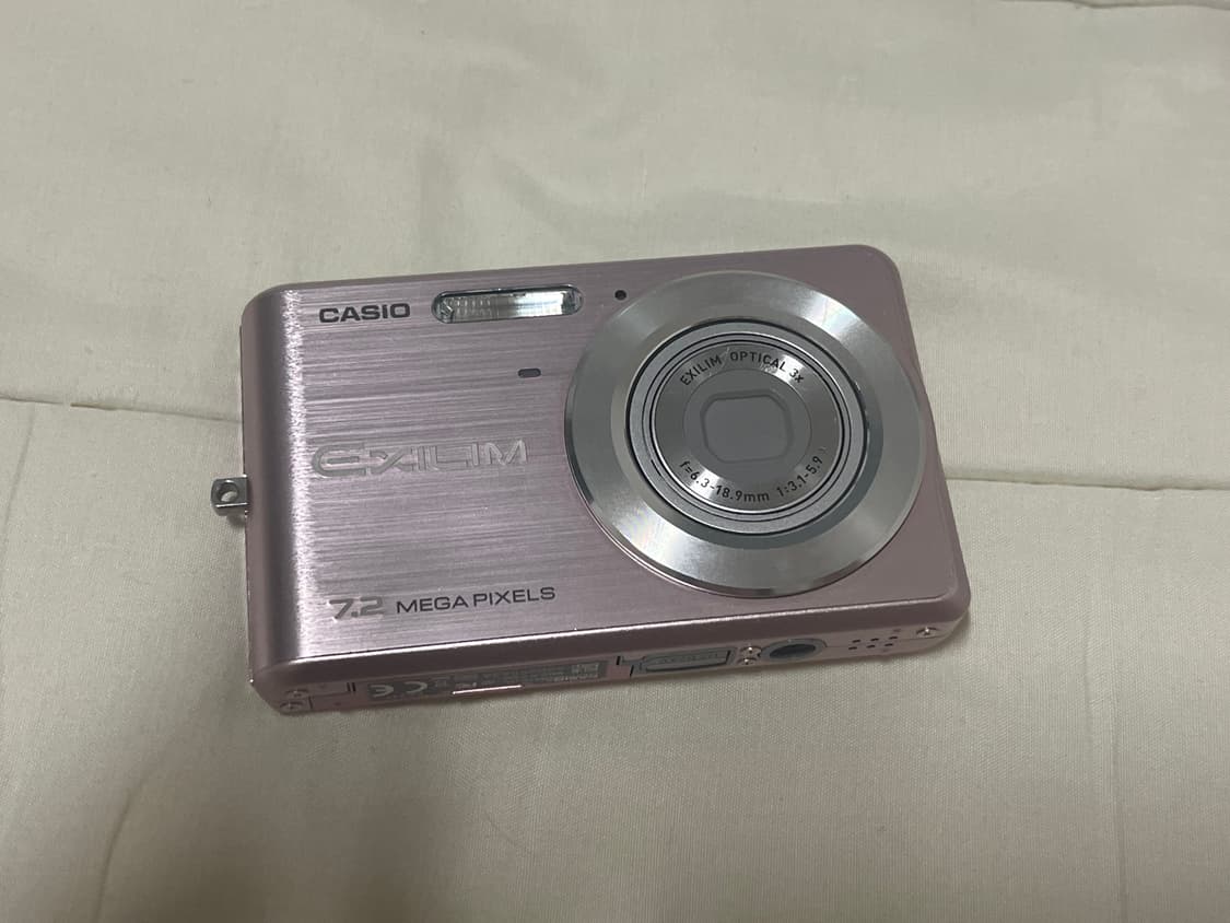 카시오 엑슬림 ex-z77 핑크 빈티지 디지털 카메라 디카 상품이미지1