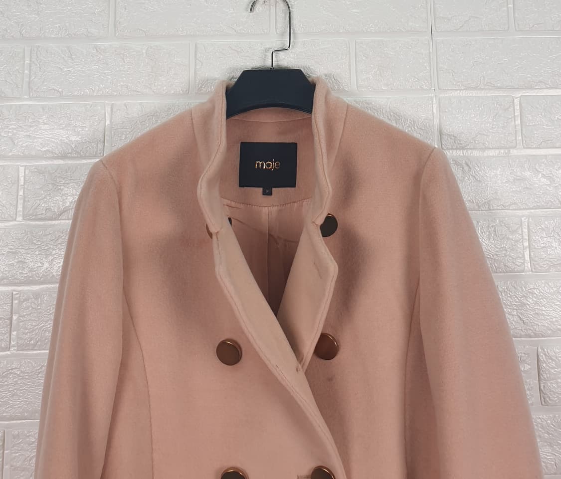 [55]마쥬 울100% 더블버튼 코트 상품이미지3