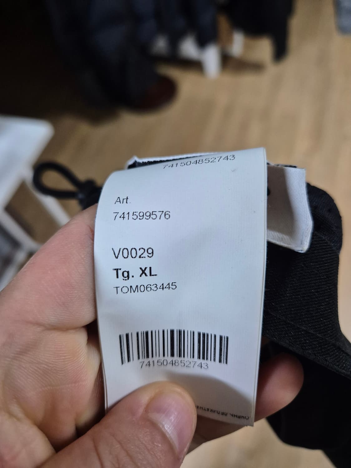 [XL] 21SS 스톤아일랜드 나일론 볼캡 블랙 검정 상품이미지6