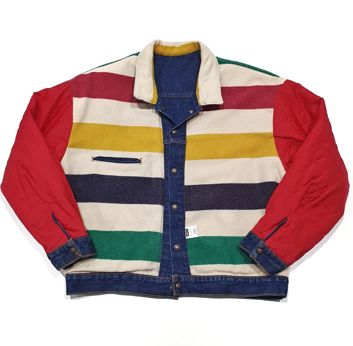 리바이스 hudsons bay 90s 리버서블 트러커 L (110) 상품이미지7