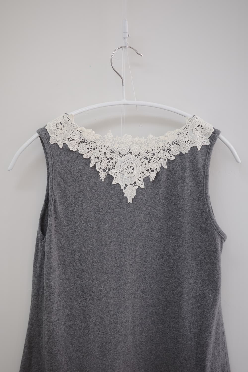 Grey lace sleeveless 상품이미지7