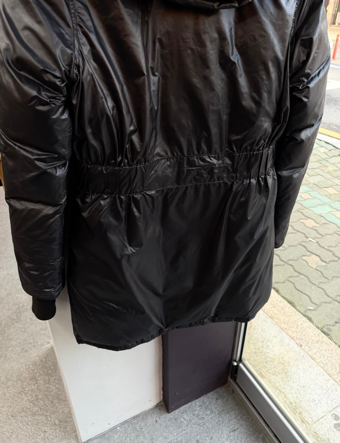 S/ 캐나다구스 블랙라벨 나일론 다운패딩 점퍼 상품이미지8