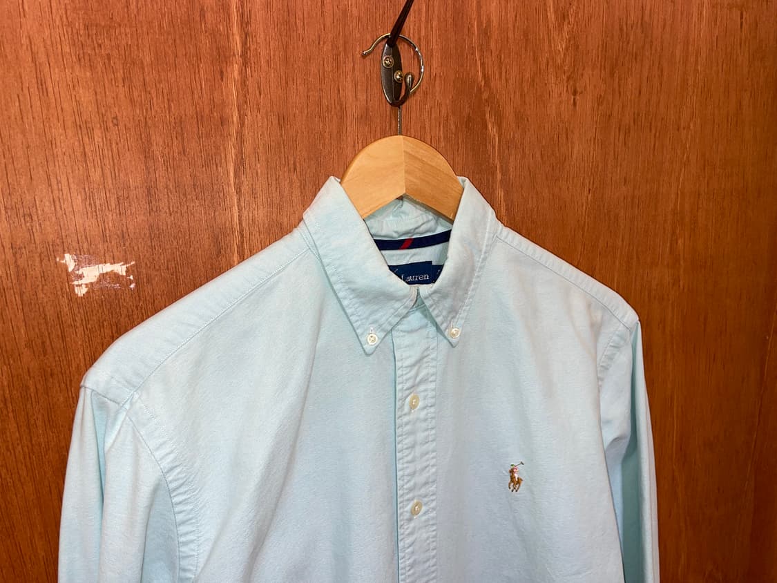 (M) POLO 폴로 랄프로렌 솔리드 셔츠 클래식핏 상품이미지2