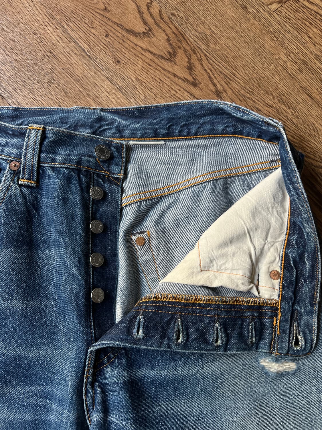 [32]리바이스 유럽 LVC 47501 빅E 데님 팬츠 상품이미지3