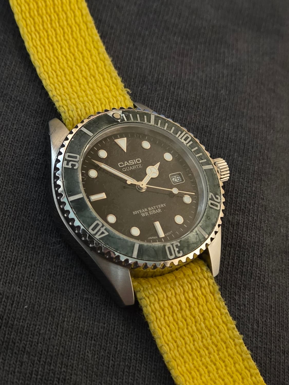 빈티지 카시오 서브마리너 고스트베젤 밀리터리/세이코/시티즌/해밀턴 상품이미지2