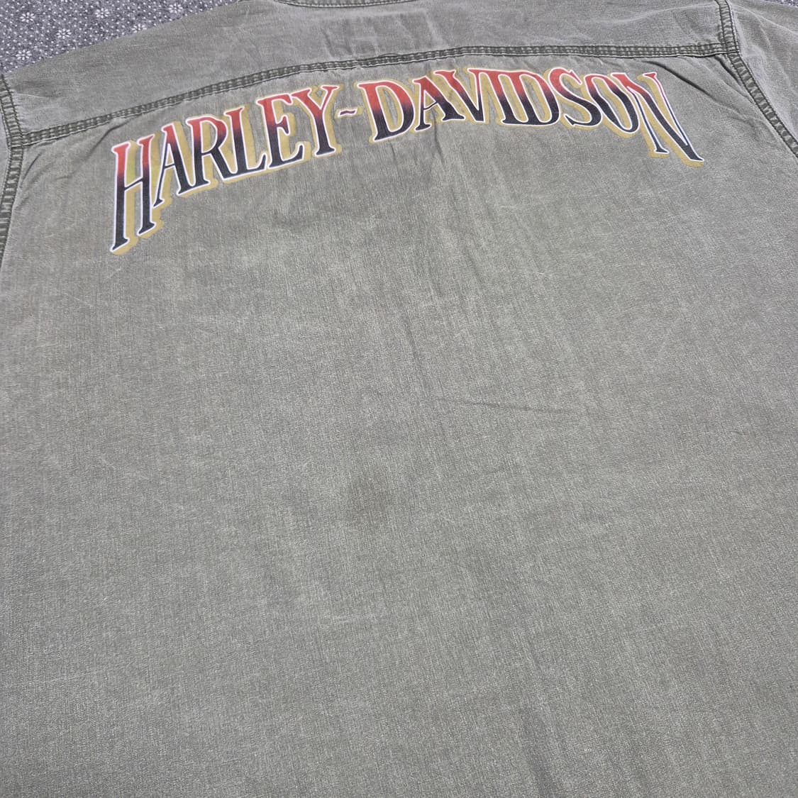[L] 할리데이비슨 반팔 셔츠 -537
 상품이미지5