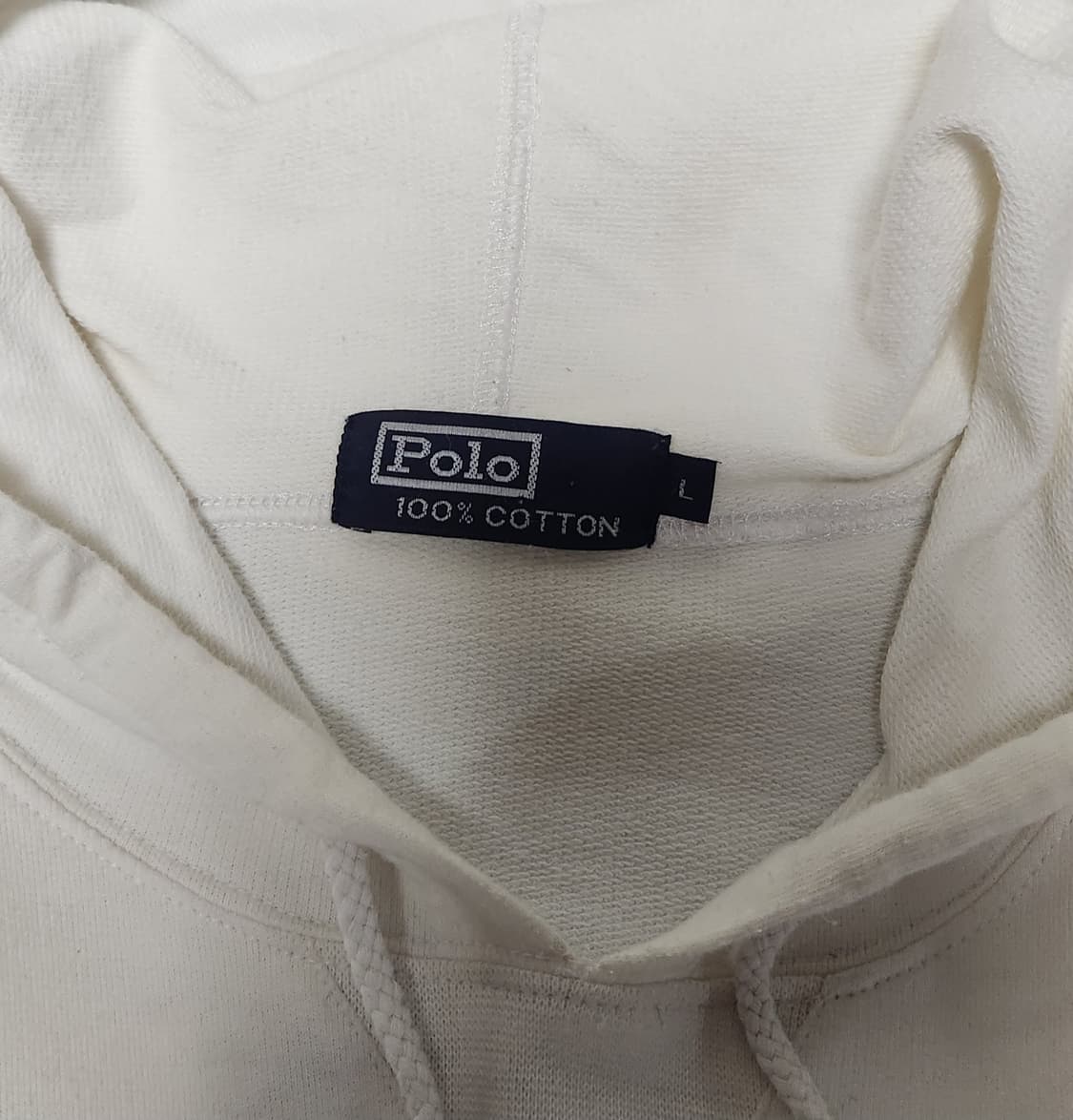폴로 랄프로렌 빅포니 USA 성조기 화이트 후드티 상품이미지8