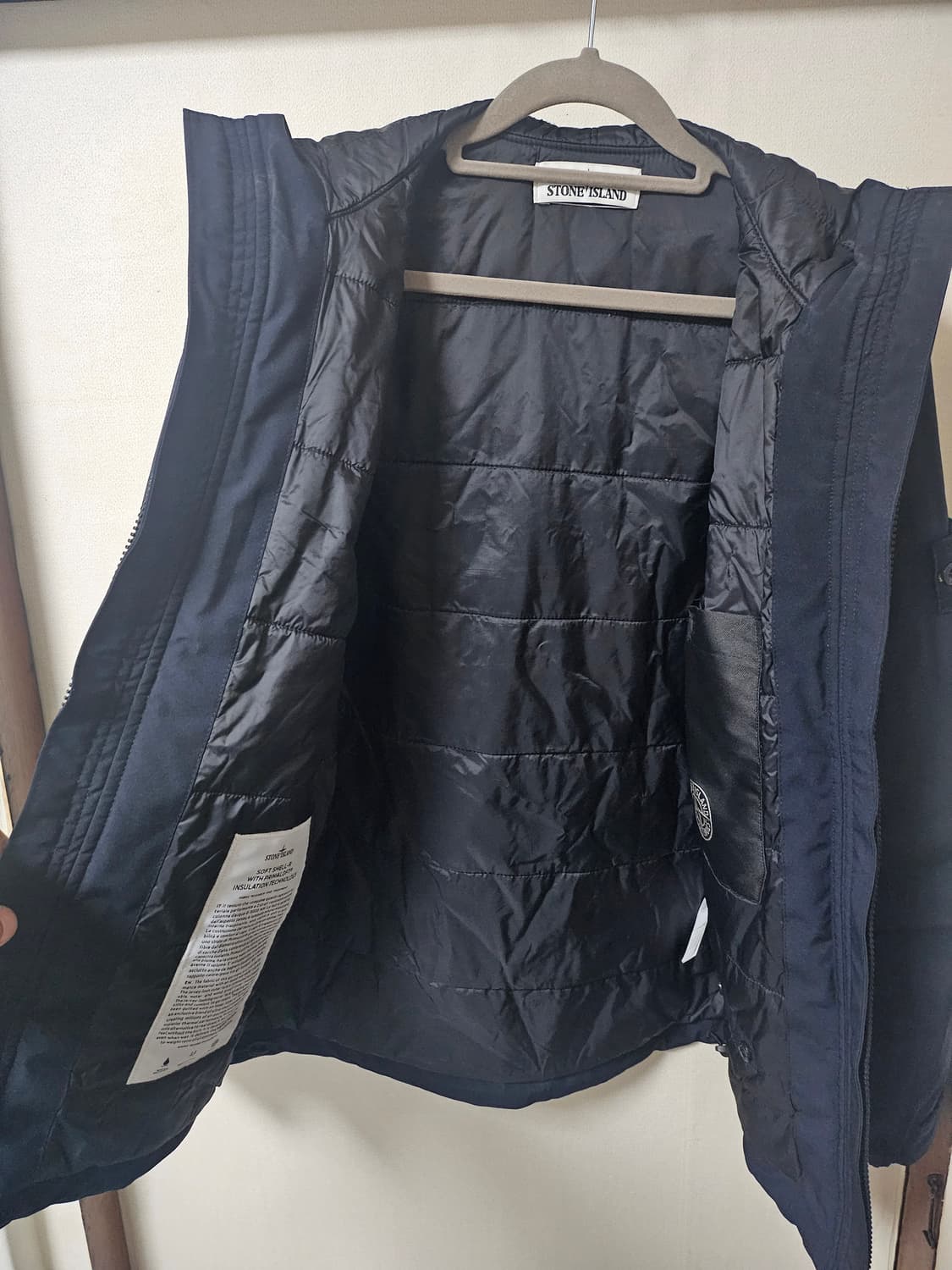 스톤아일랜드 프리마로프 소프트쉘 경량패딩s 상품이미지9