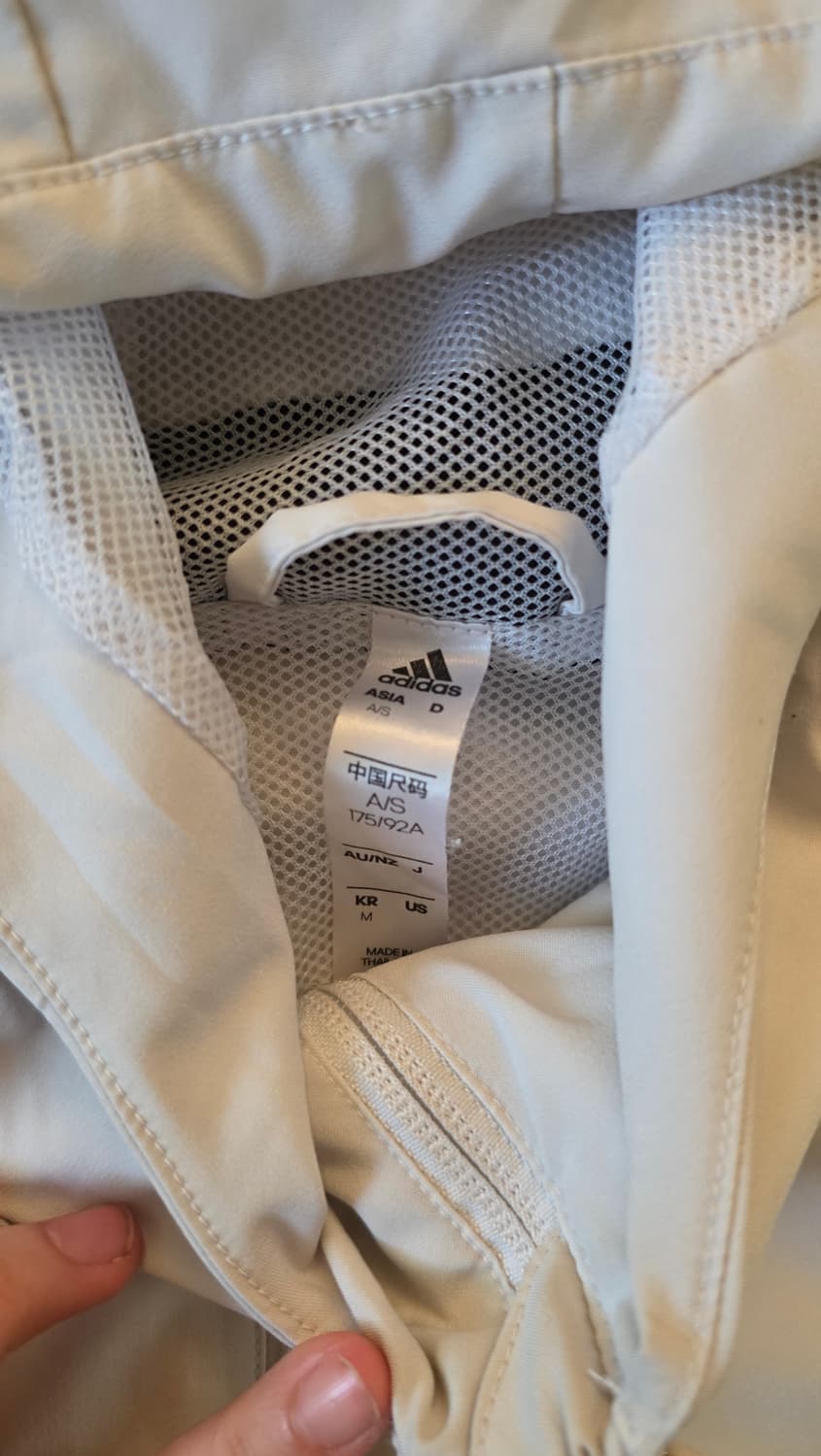 아디다스 흰검
 바람막이 M 상품이미지3