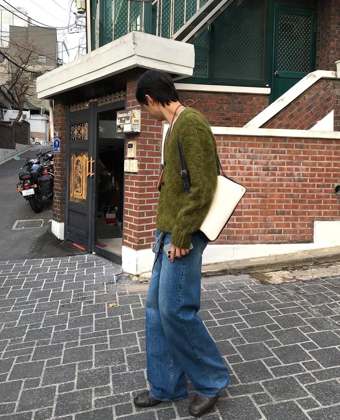 (XL) cos 스페이스다이 가디건 상품이미지3