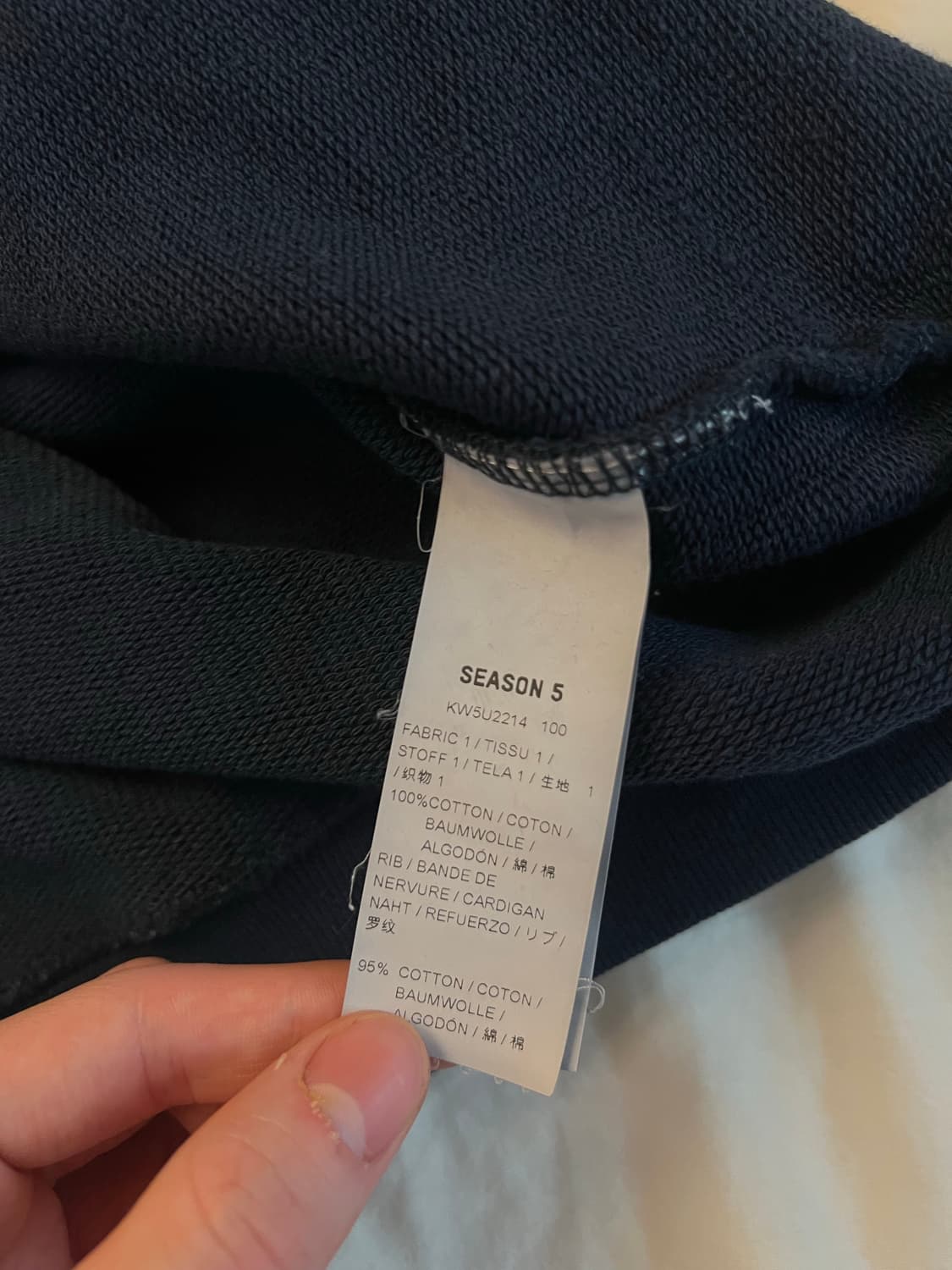 yeezy season 5 cali 캘리 맨투맨 LUNA / SMALL 상품이미지3