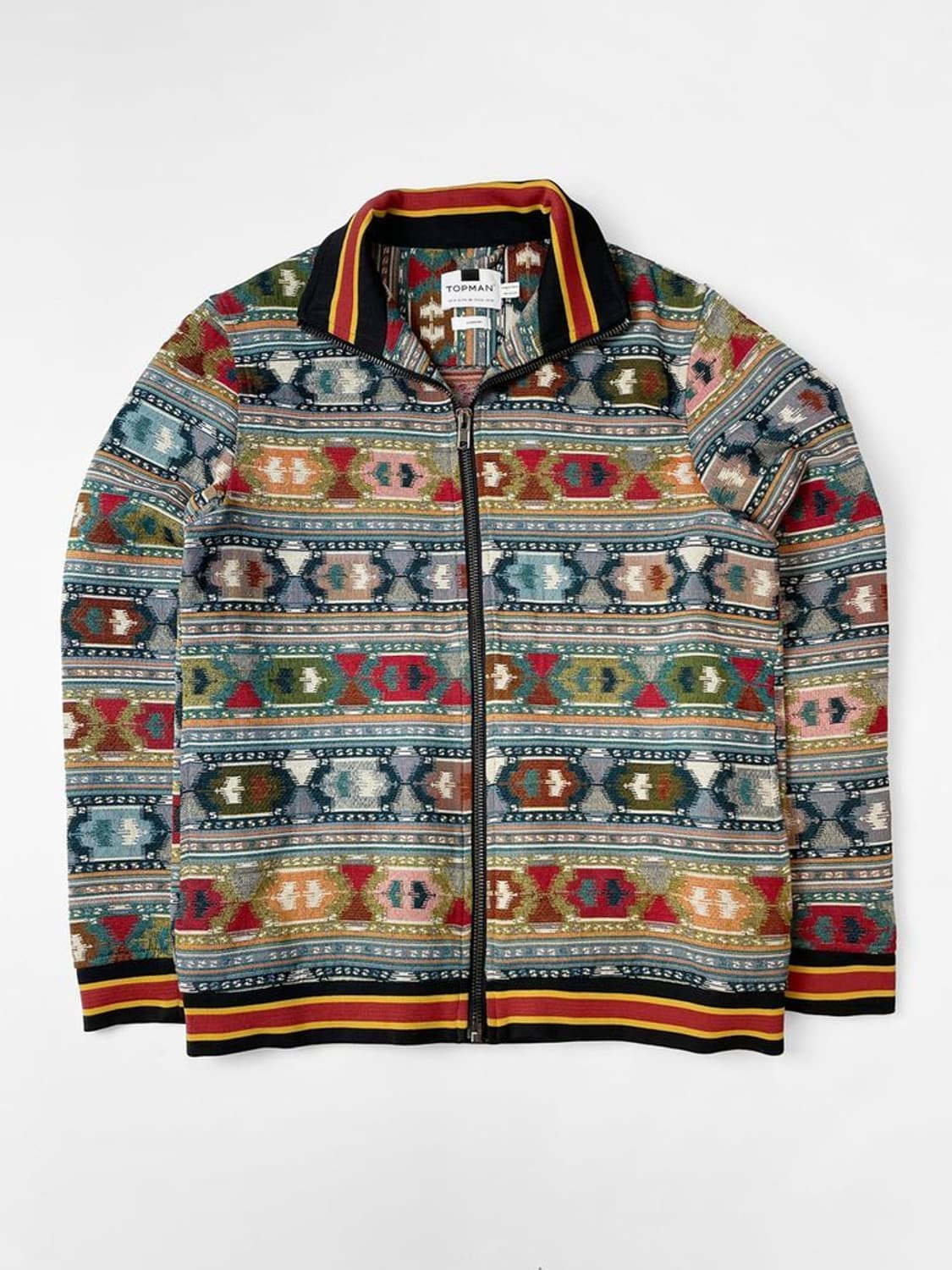 탑맨 Topman 태피스트리 패턴 집업 자켓 A1398 상품이미지1