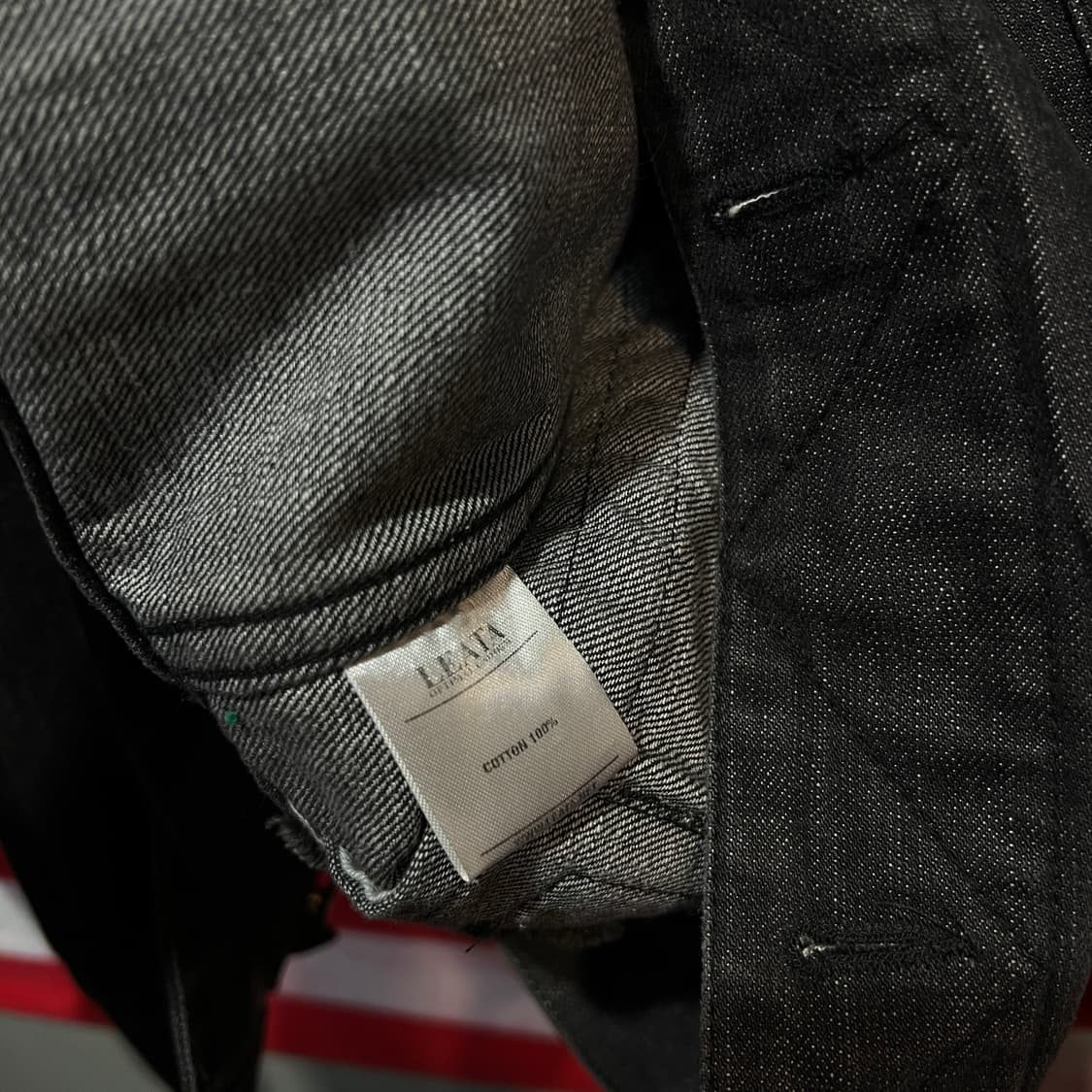 리타 블랙데님 자켓 상품이미지4