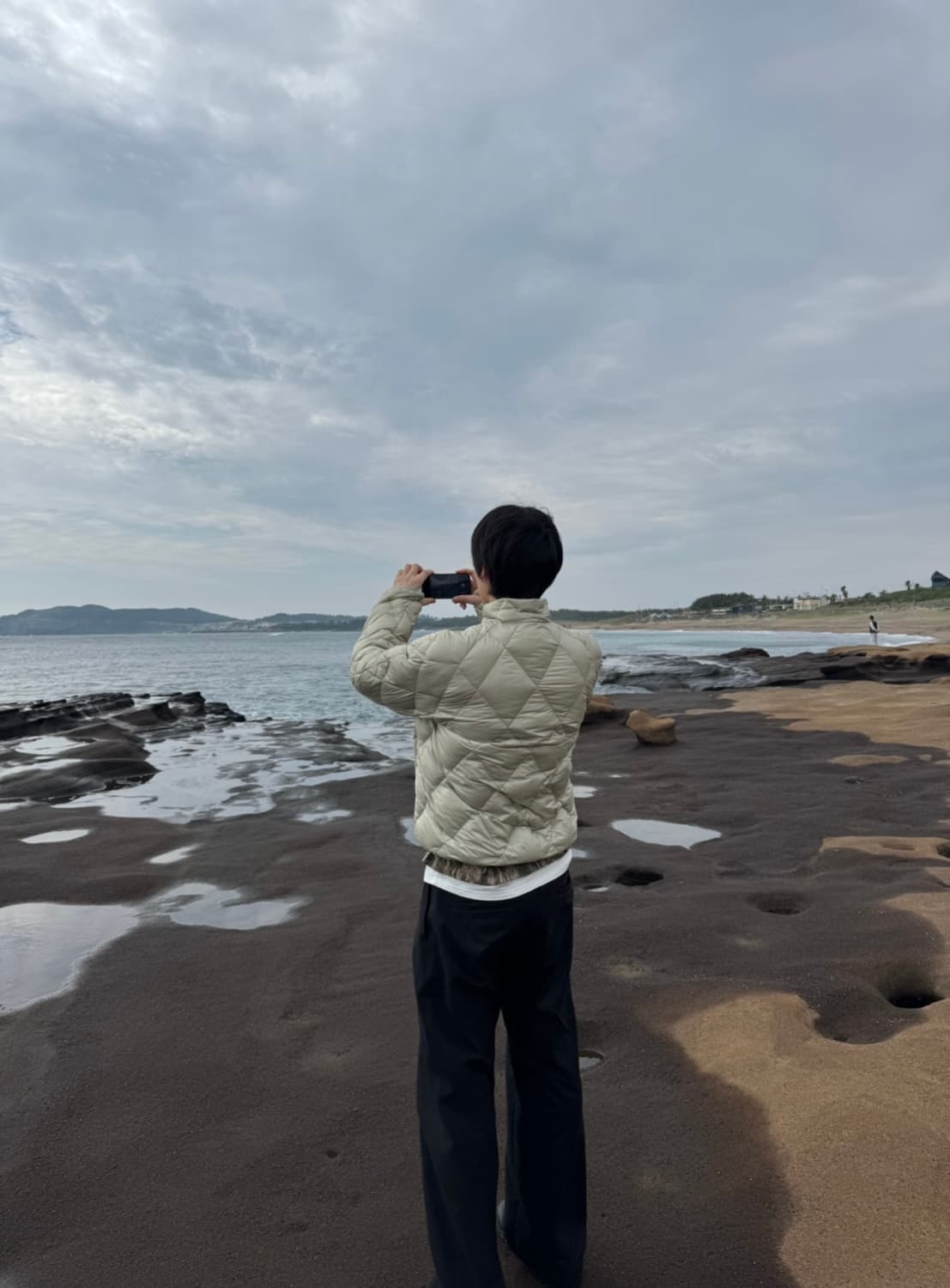 Roa 라이트 다운 패딩 그레이 M 상품이미지2