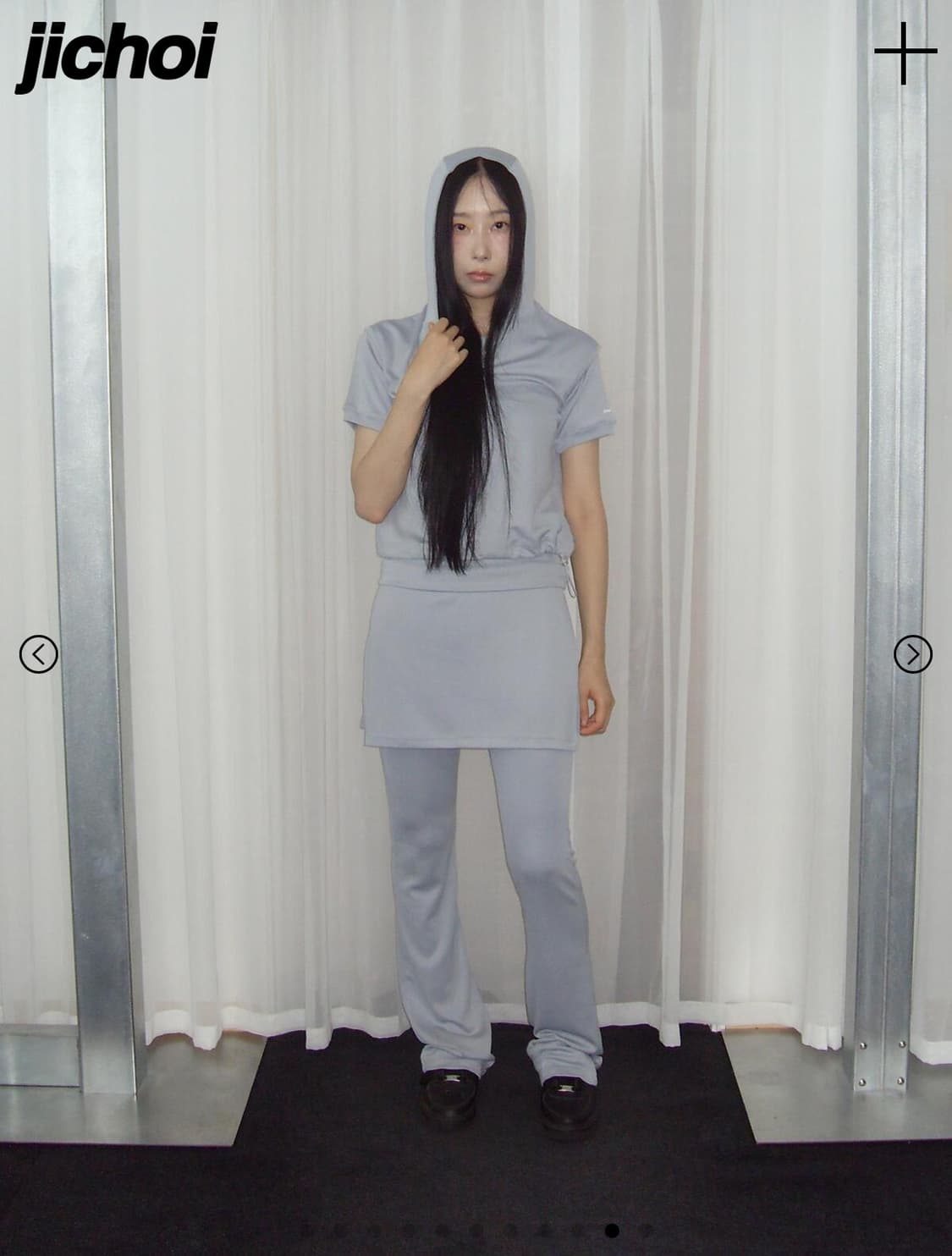 Jichoi HOODED SLEEVELESS (WHISPER) 상품이미지3