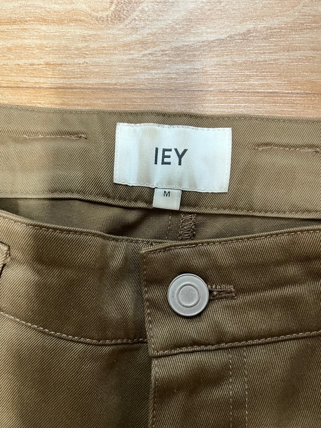 IEY 카펜터 와이드 팬츠 M 상품이미지3
