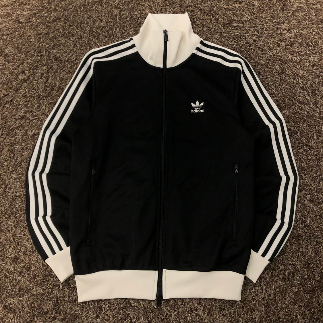 아디다스 클래식 베켄바우어 투웨이 검흰 져지 트랙 자켓 상품이미지3