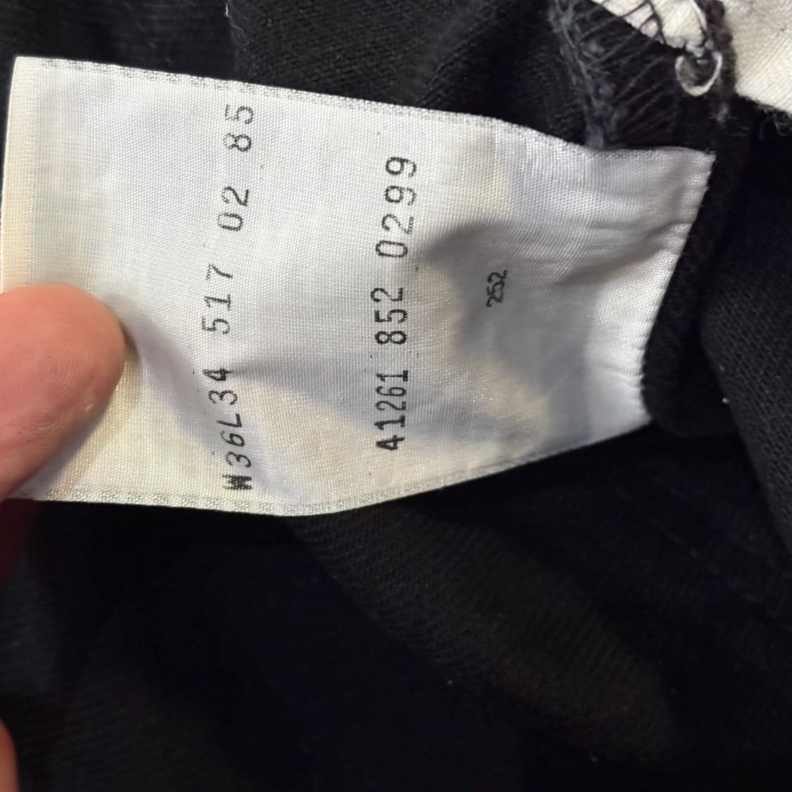 리바이스 517 20 블랙 흑청 상품이미지5