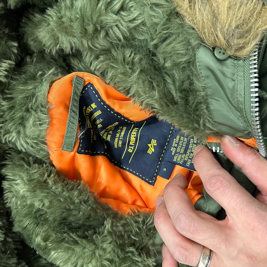 [95] 알파인더스트리 n3b점퍼 상품이미지4