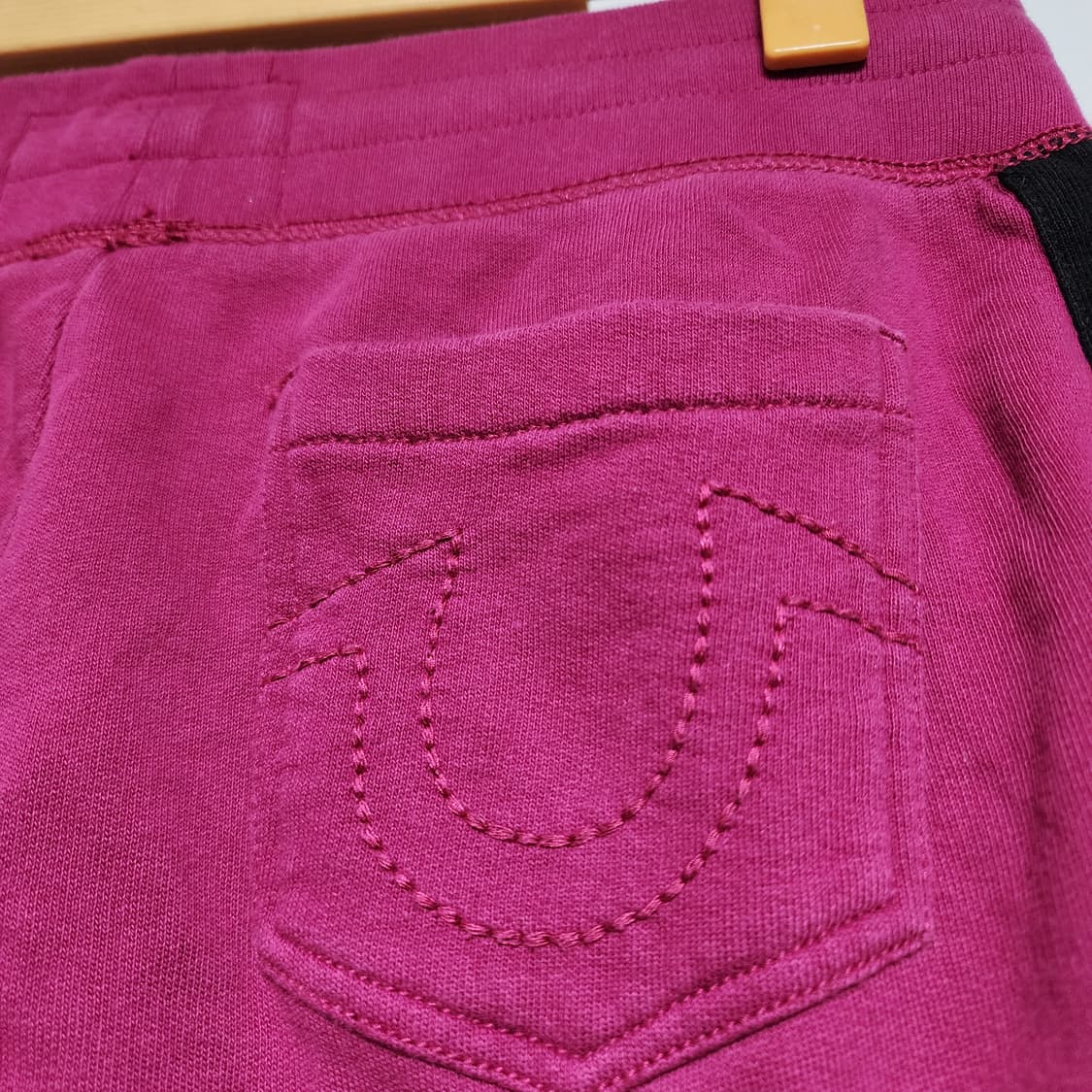 트루릴리젼 Y2k 키치 하이넥 코튼 트레이닝 셋업 (자주빛)
 상품이미지9