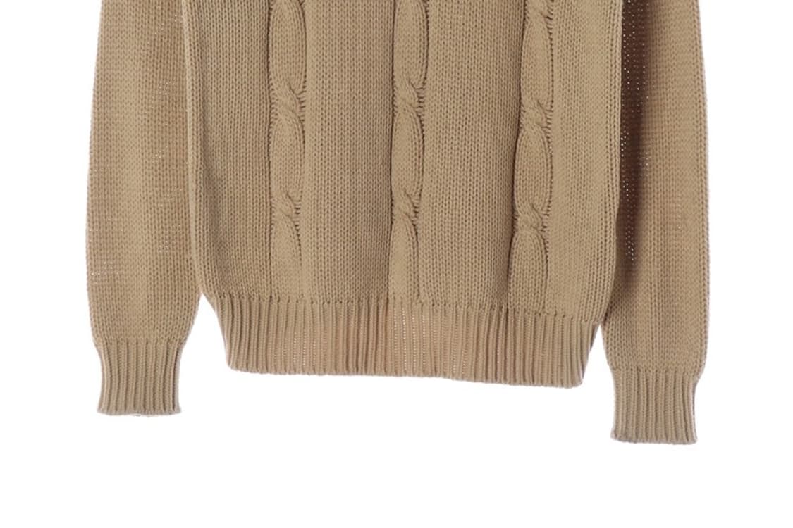 버클리 빈티지 꽈배기 케이블 니트 상품이미지5