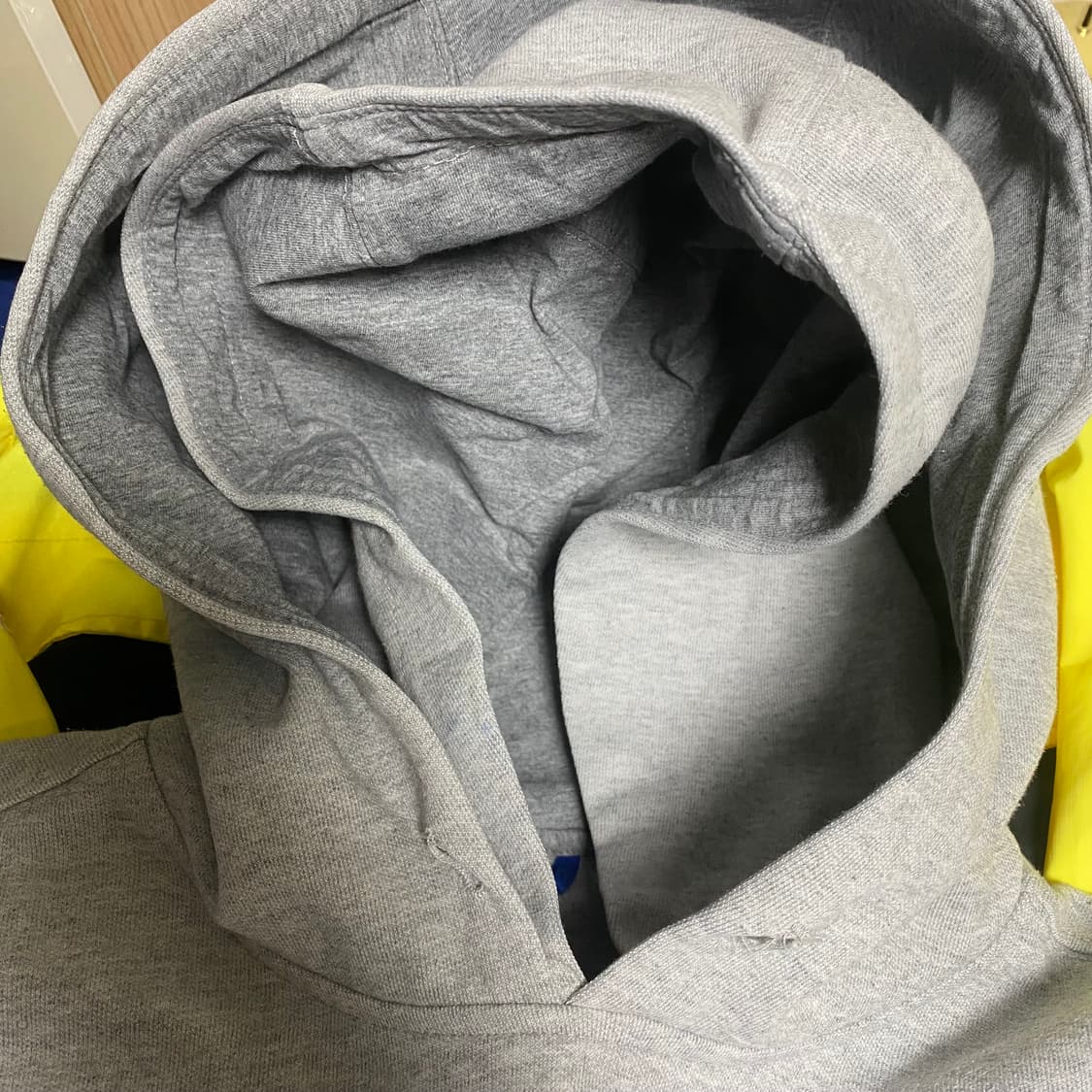 아더에러 6주년 테트리스 후드 그레이  상품이미지3