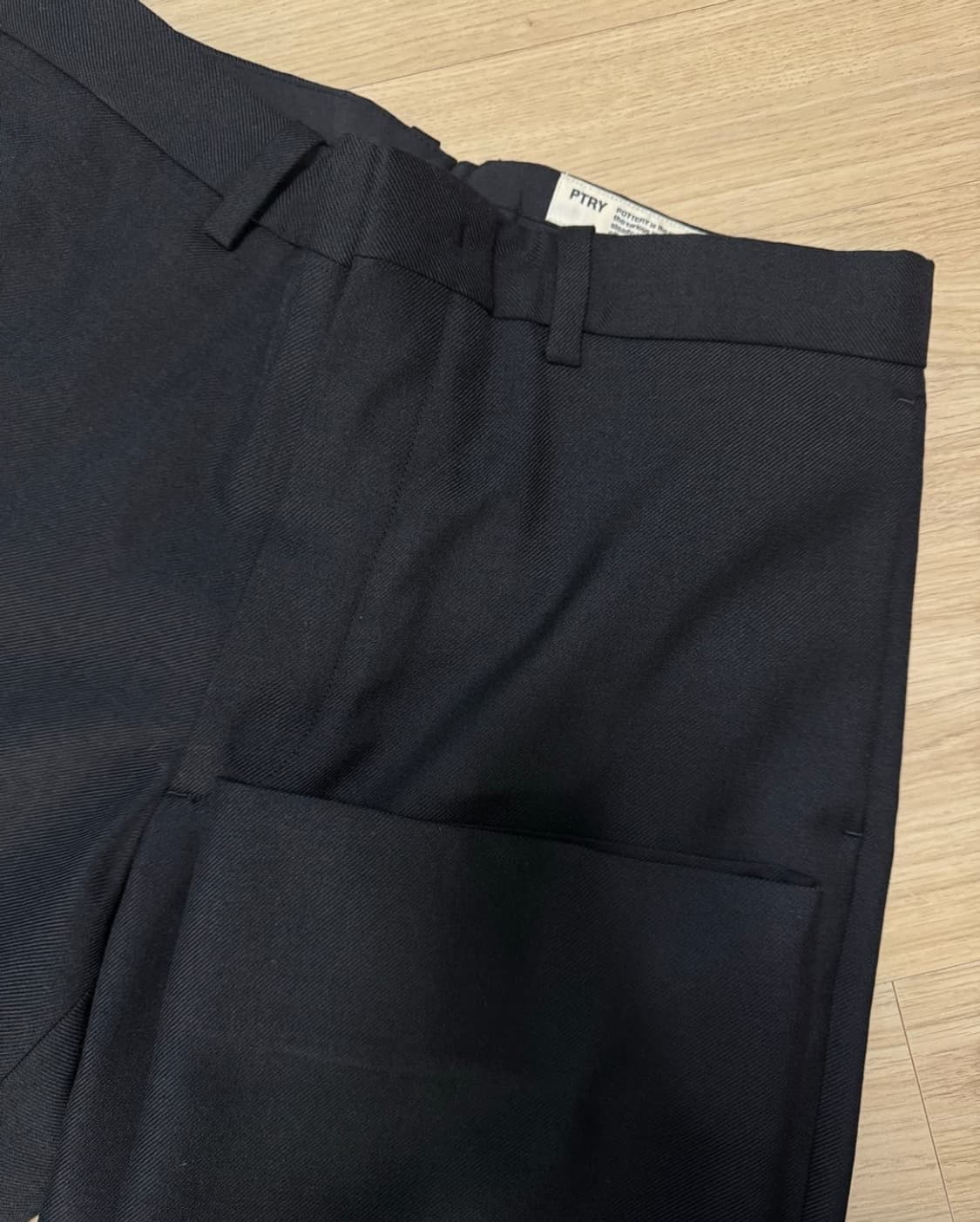 [팜니다] 포터리 울 스포츠 셋업(블랙) 자켓 1사이즈, 테이퍼드 팬츠  상품이미지7