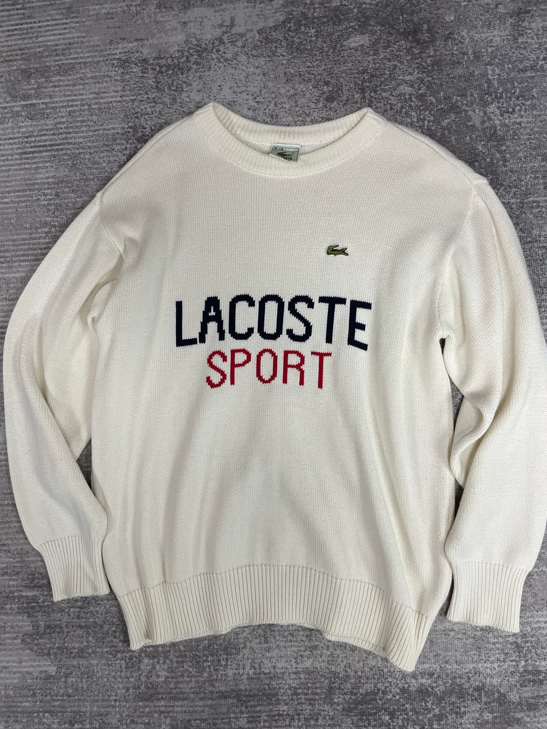 90s LACOSTE wool kint 상품이미지7