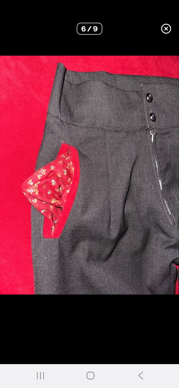 Handmade medieval bell bottom trouser 상품이미지3
