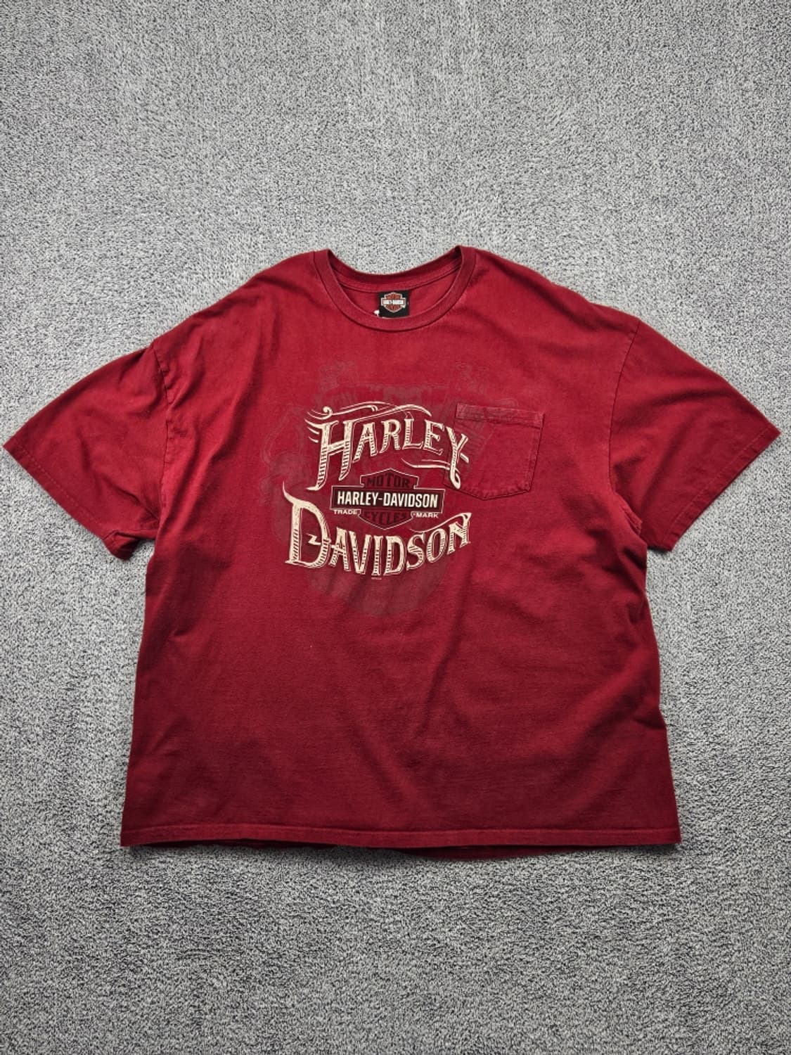할리데이비슨 빈티지 반팔 티셔츠 ( 3XL ) / 11711 상품이미지2