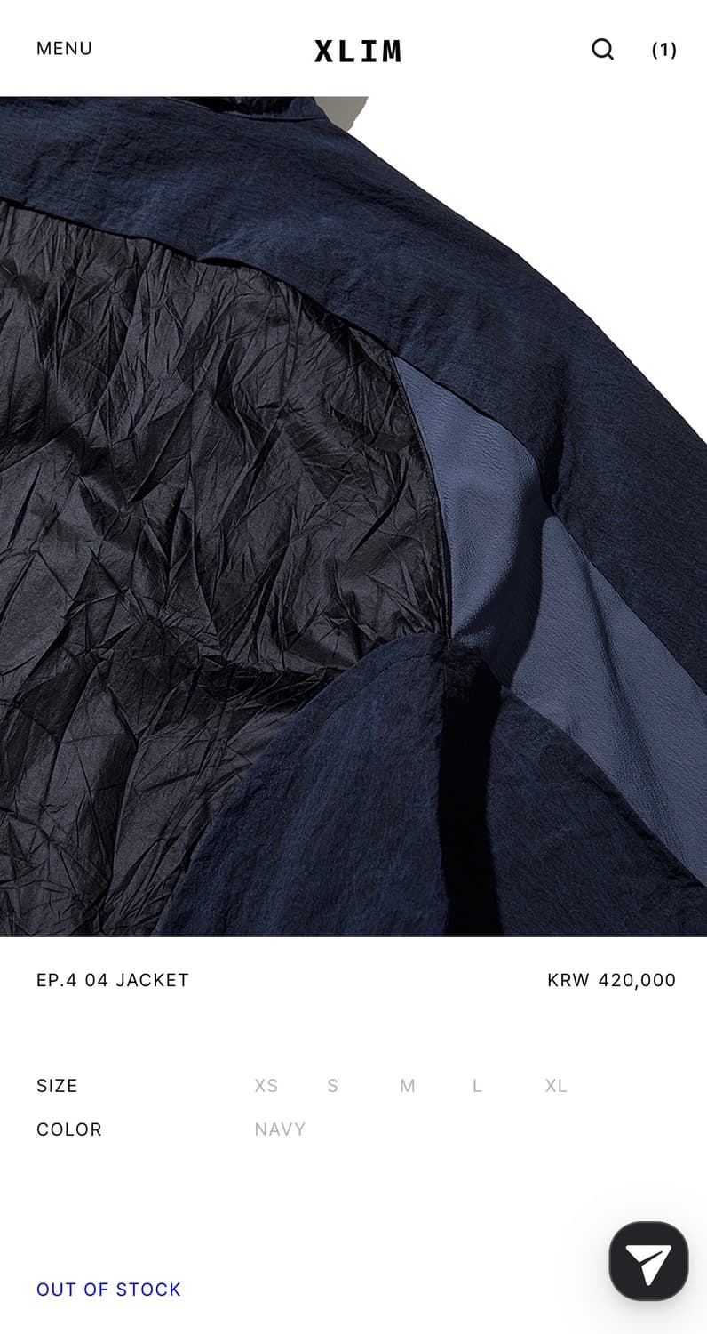 xlim ep.4 04 jacket 판매합니다 상품이미지7