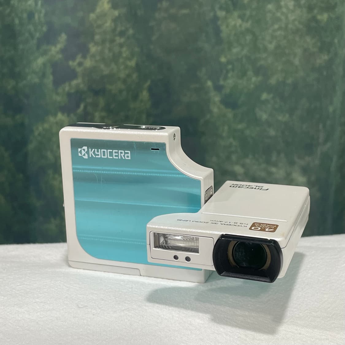 (셀카/희귀) 교세라 finecam sl400r 디지털카메라 상품이미지4