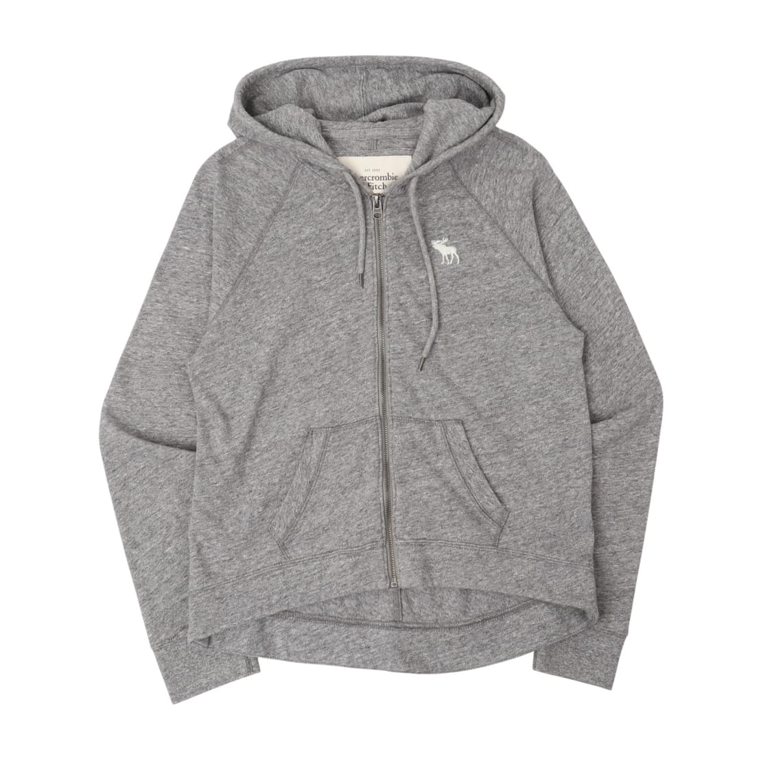 아베크롬비 스몰 로고 니트 후드집업 상품이미지1