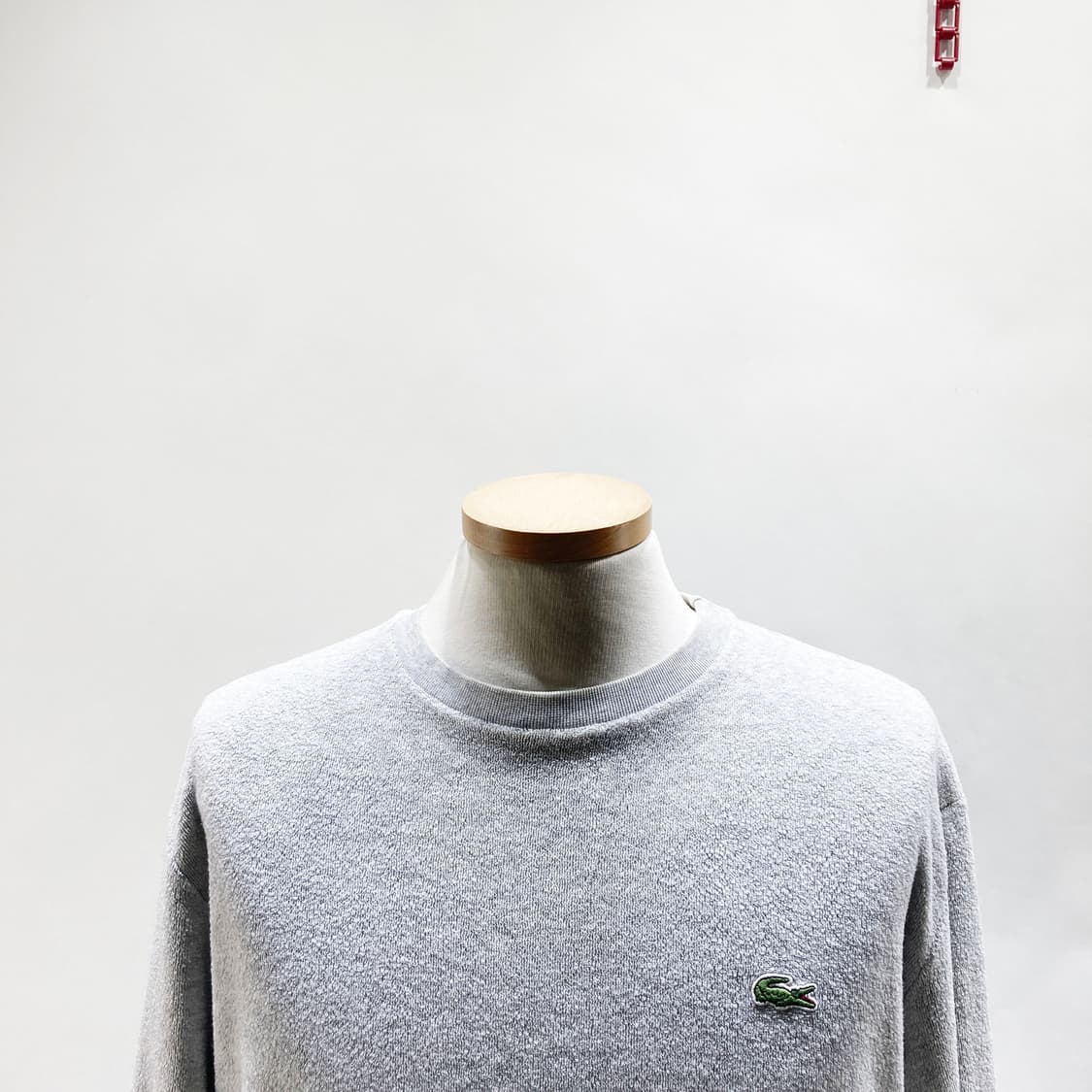 라코스테 남성타올소재 맨투맨 100 상품이미지2