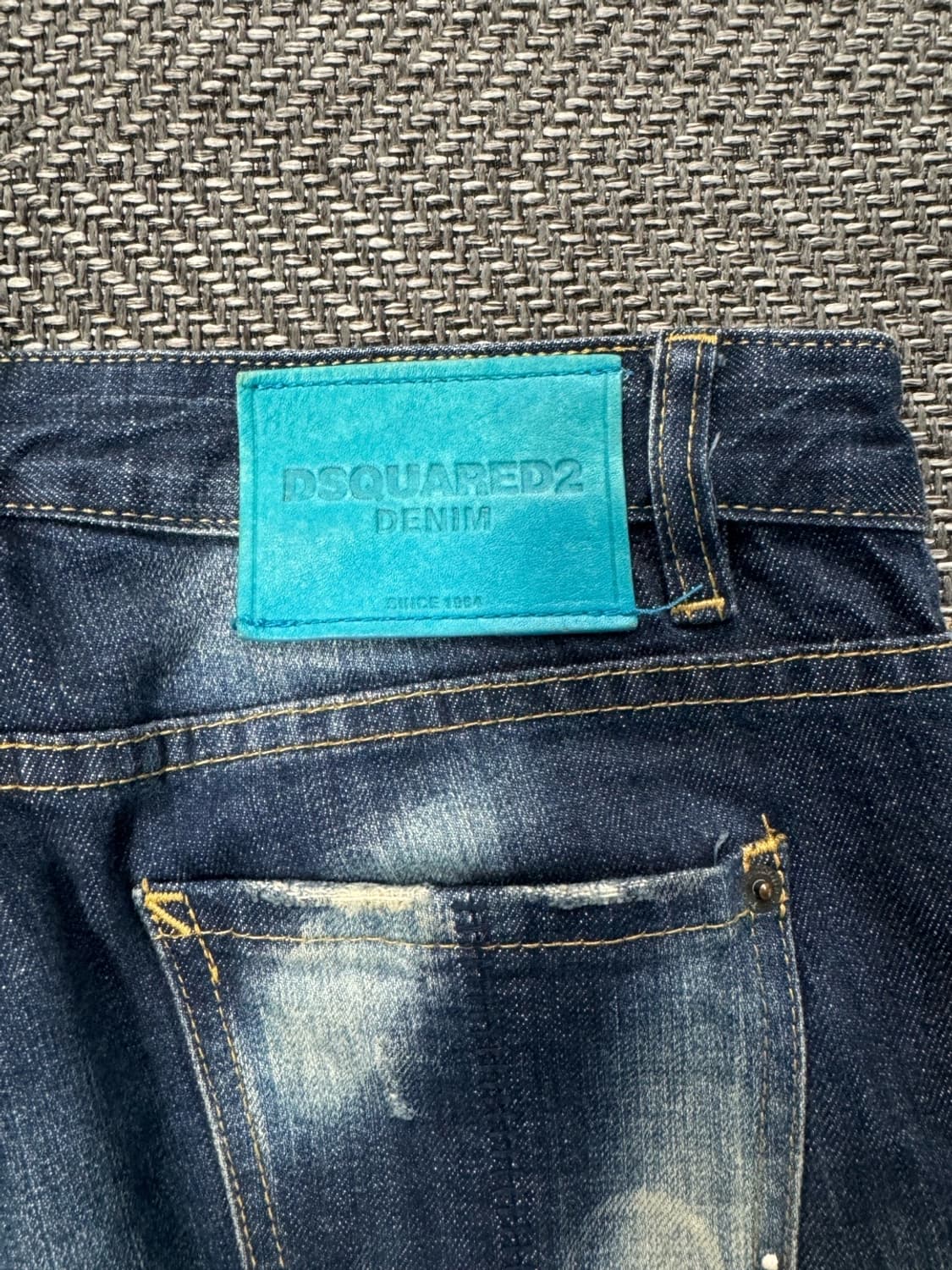 디스퀘어스 블루 백 패치 데님 29사이즈 상품이미지5