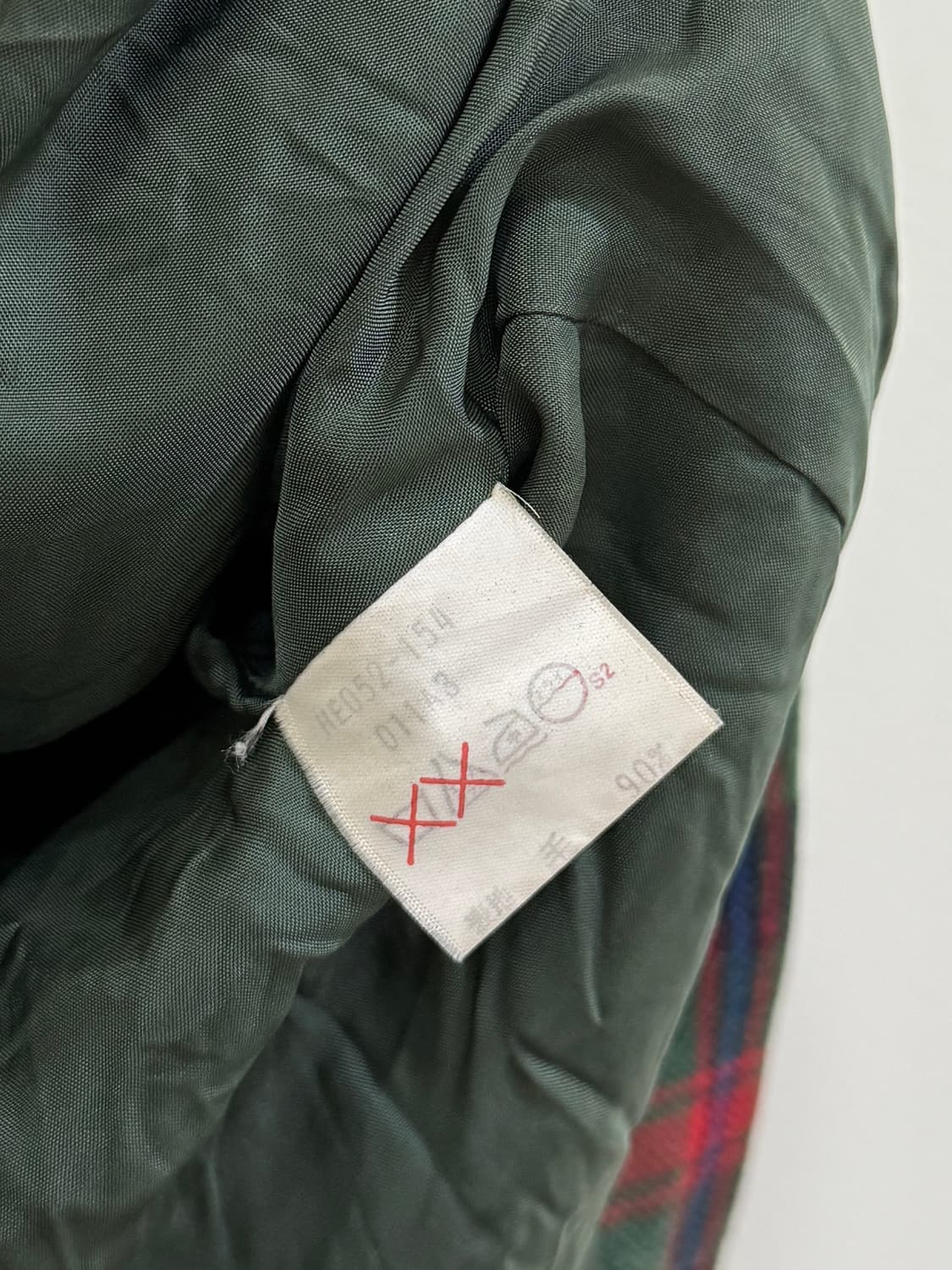 입생로랑 체크 스커트 정품 상품이미지5