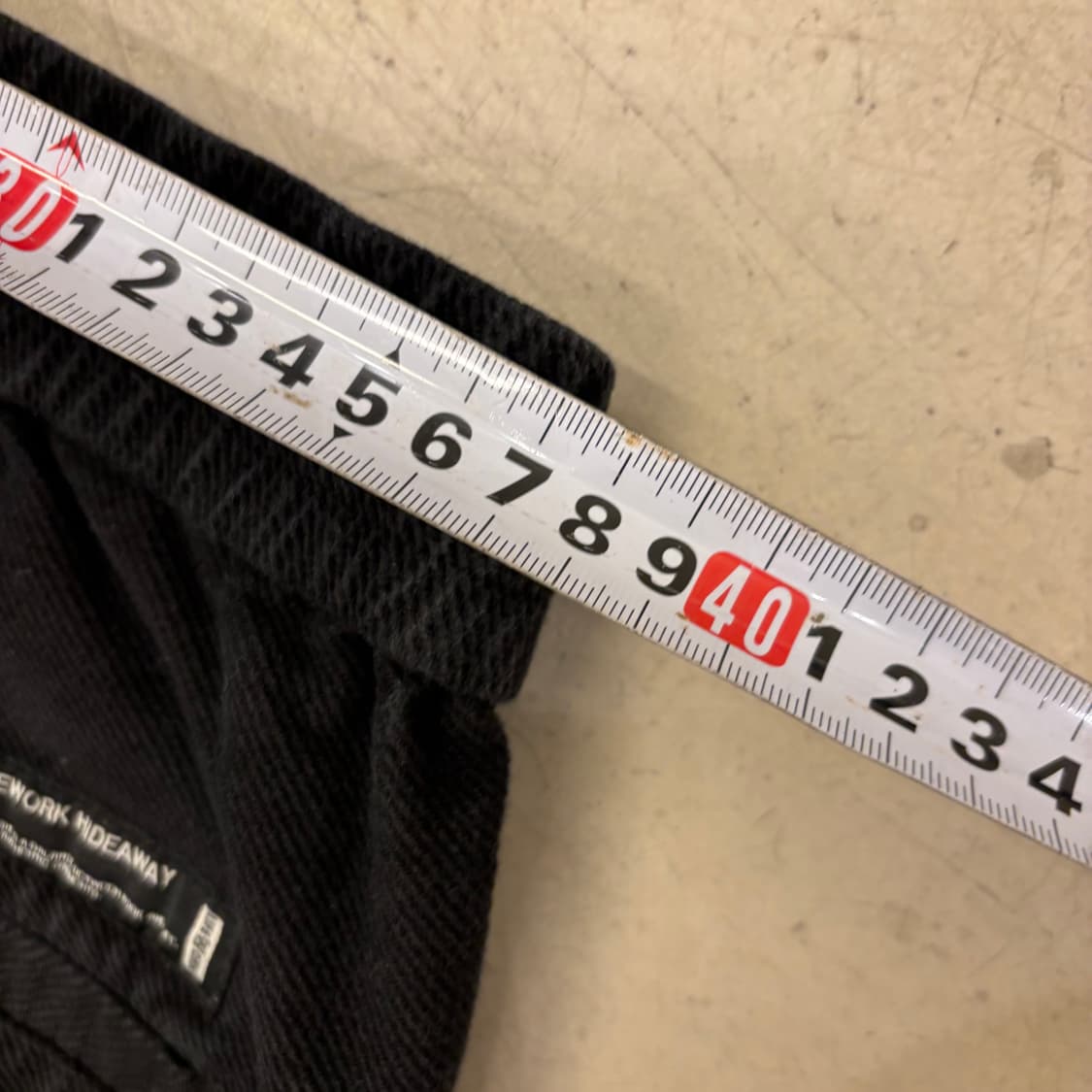 라이프워크 블랙 코튼 팬츠 상품이미지6