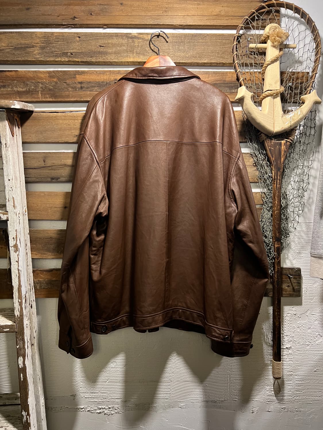 [2XL]폴로 랄프로렌 맥스웰 램스킨 레더 자켓 상품이미지8