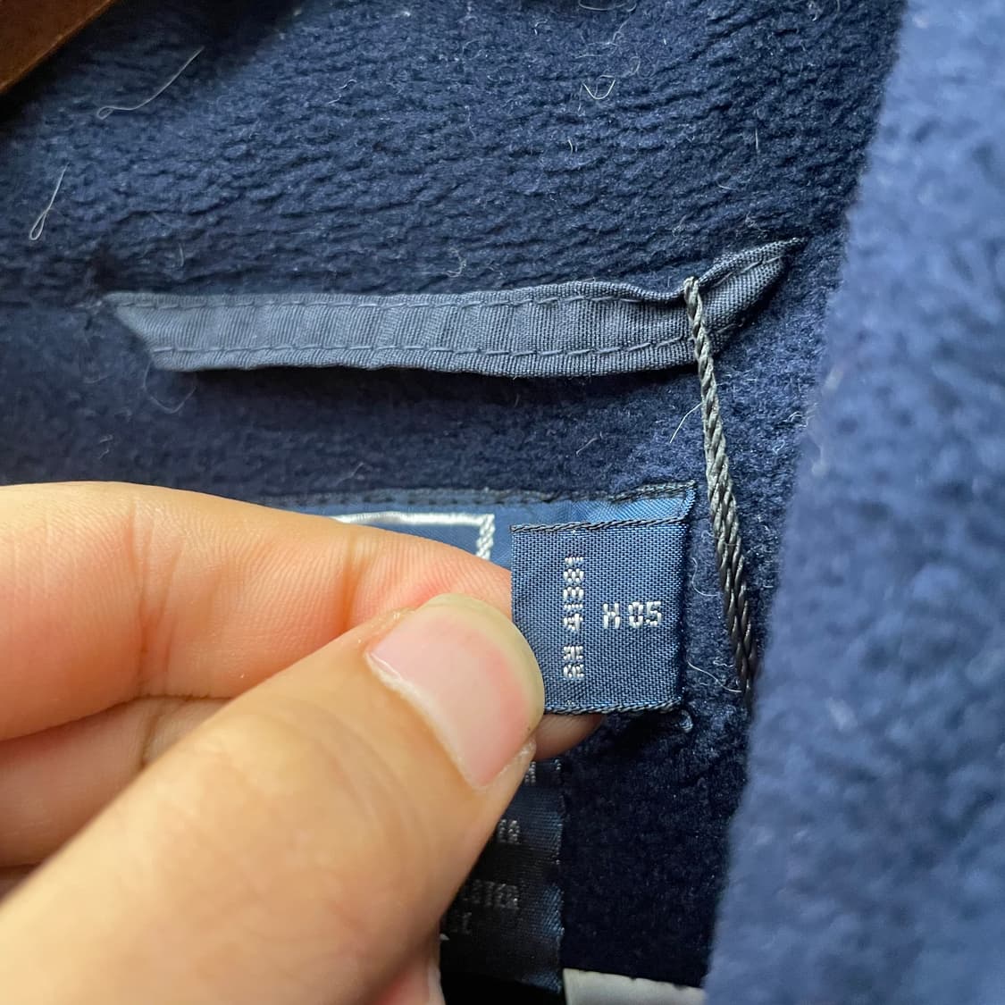 90s 폴로 랄프로렌 폴리쉘 블루종 자켓 컨트리 상품이미지9