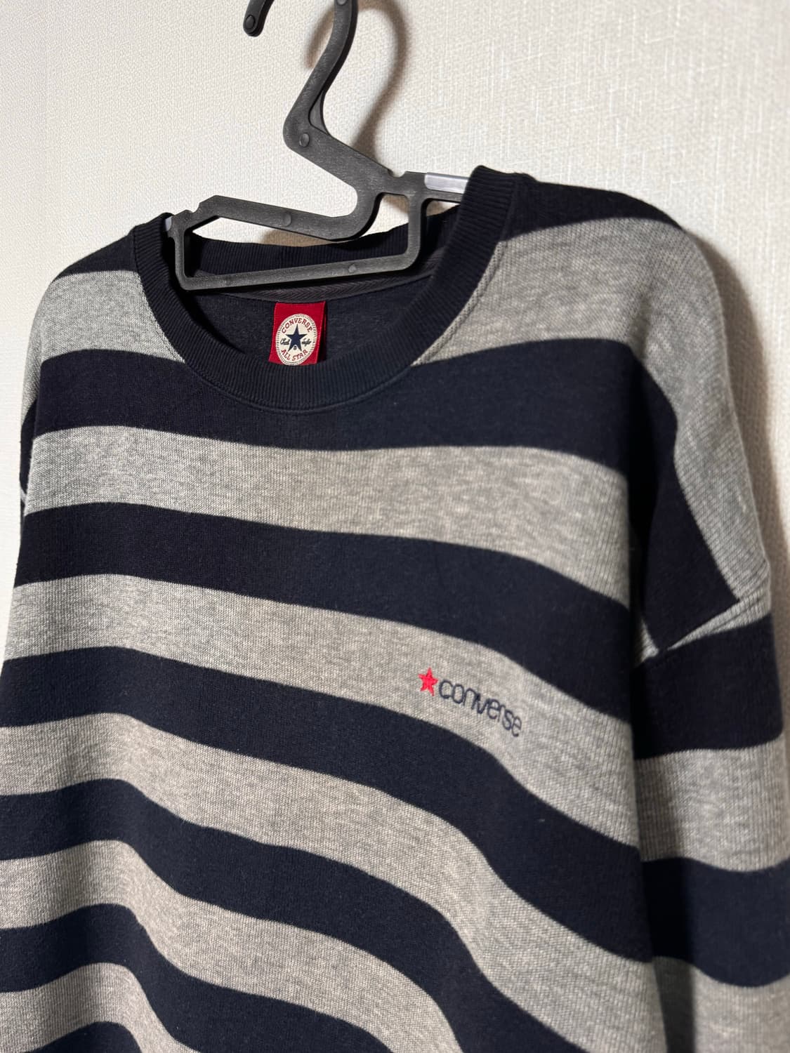 컨버스 올스타 스트라이프 긴팔 니트 상품이미지1