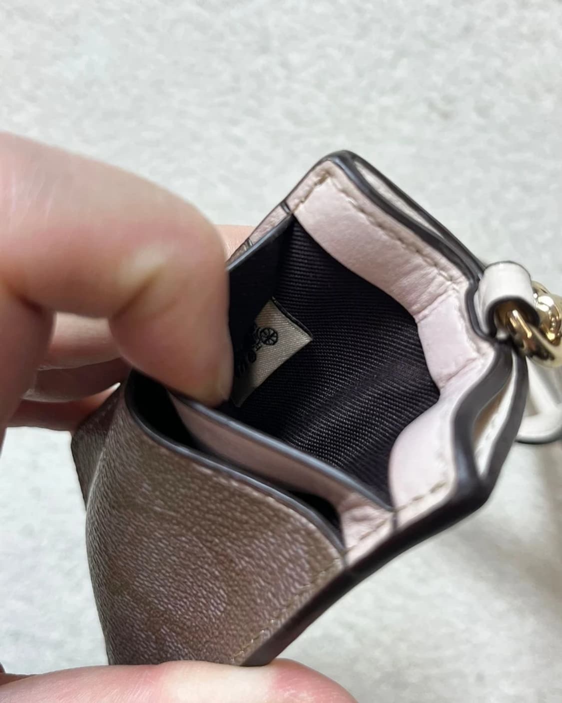 코치 시그니처 캔버스 ID 랜야드 카드지갑 A1779 상품이미지6