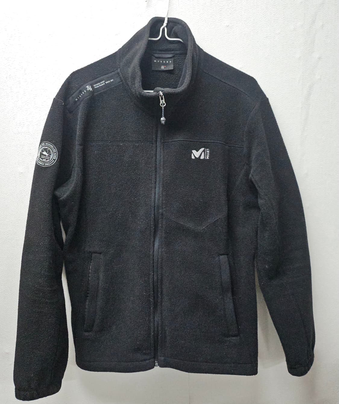 밀레 블랙 플리스 자켓 집업  100 상품이미지1