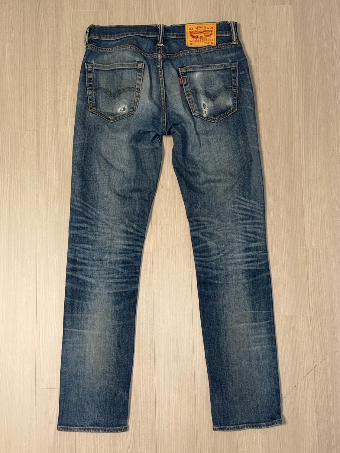 Levi’s vintage 511 distressed denim 상품이미지3